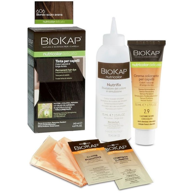 Biokap Nutricolor Tinta Delicato 6.06 Biondo Scuro Avana-1
