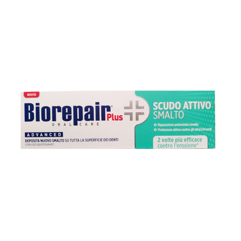 Biorepair Plus Dentifricio Scudo Attivo Smalto 75ml-1