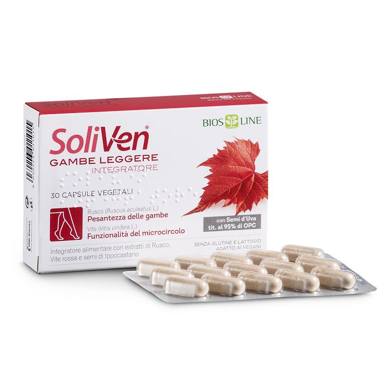 Biosline SoliVen gambe leggere 30 capsule vegetali-1