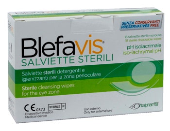 Blefavis Salviette Sterili Zona Perioculare 18 Pezzi-1