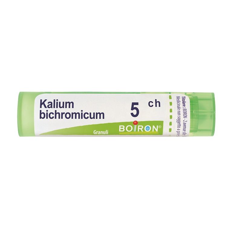 Boiron Kalium Bichromicum 5CH medicinale omeopatico granuli 4g-1