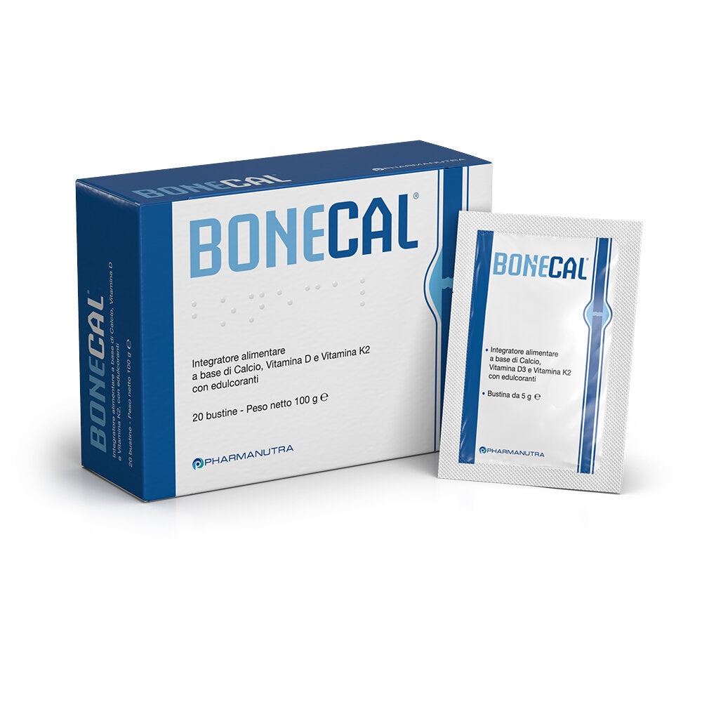 Bonecal Integratore di calcio per il mantenimento delle ossa 20 bustine-2
