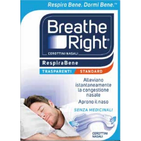 Breathe Right Cerotti Nasali Trasparenti 10 Pezzi-2
