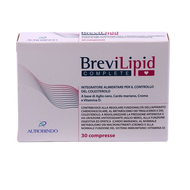 BreviLipid Complete per il controllo del colesterolo 30 compresse-1