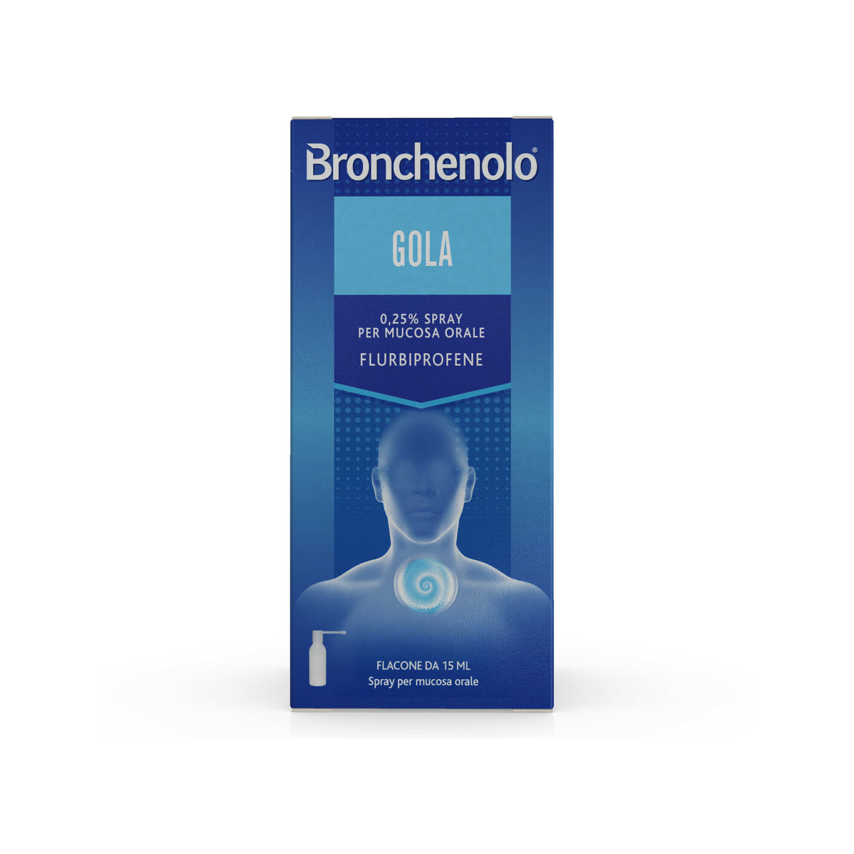 Bronchenolo gola spray 0,25% 15 ml-2