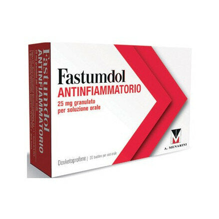 Fastumdol Antinfiammatorio 25 mg 20 bustine-2