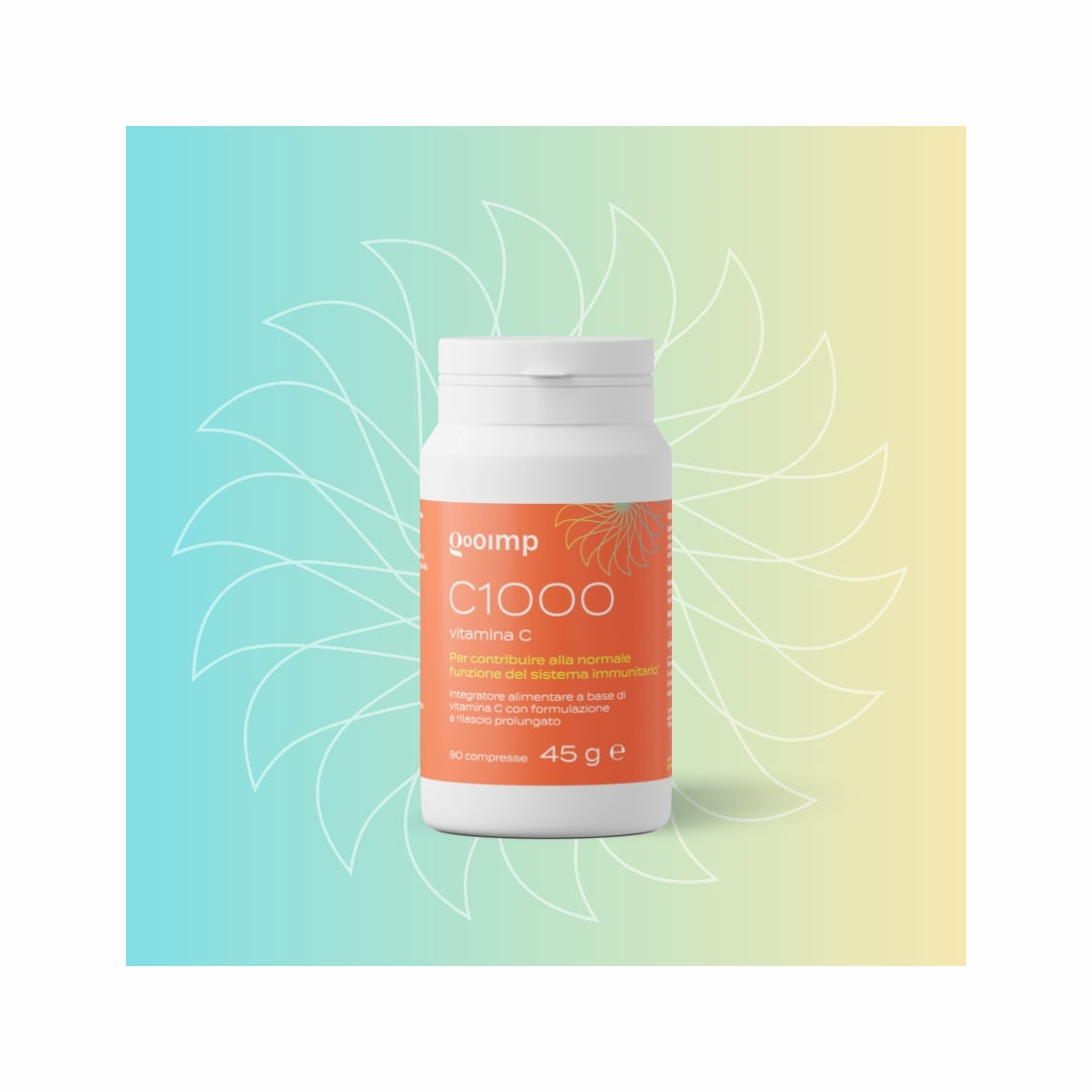GOOIMP C1000 per le difese immunitarie 90 compresse-3