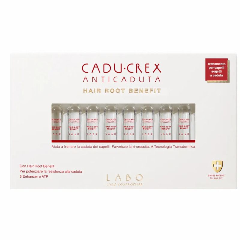Cadu-Crex Anticaduta Hair Root Benefit caduta iniziale uomo 20 fiale-1
