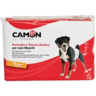Camon Pannolini A Fascia Cani Maschi Misura 1-2