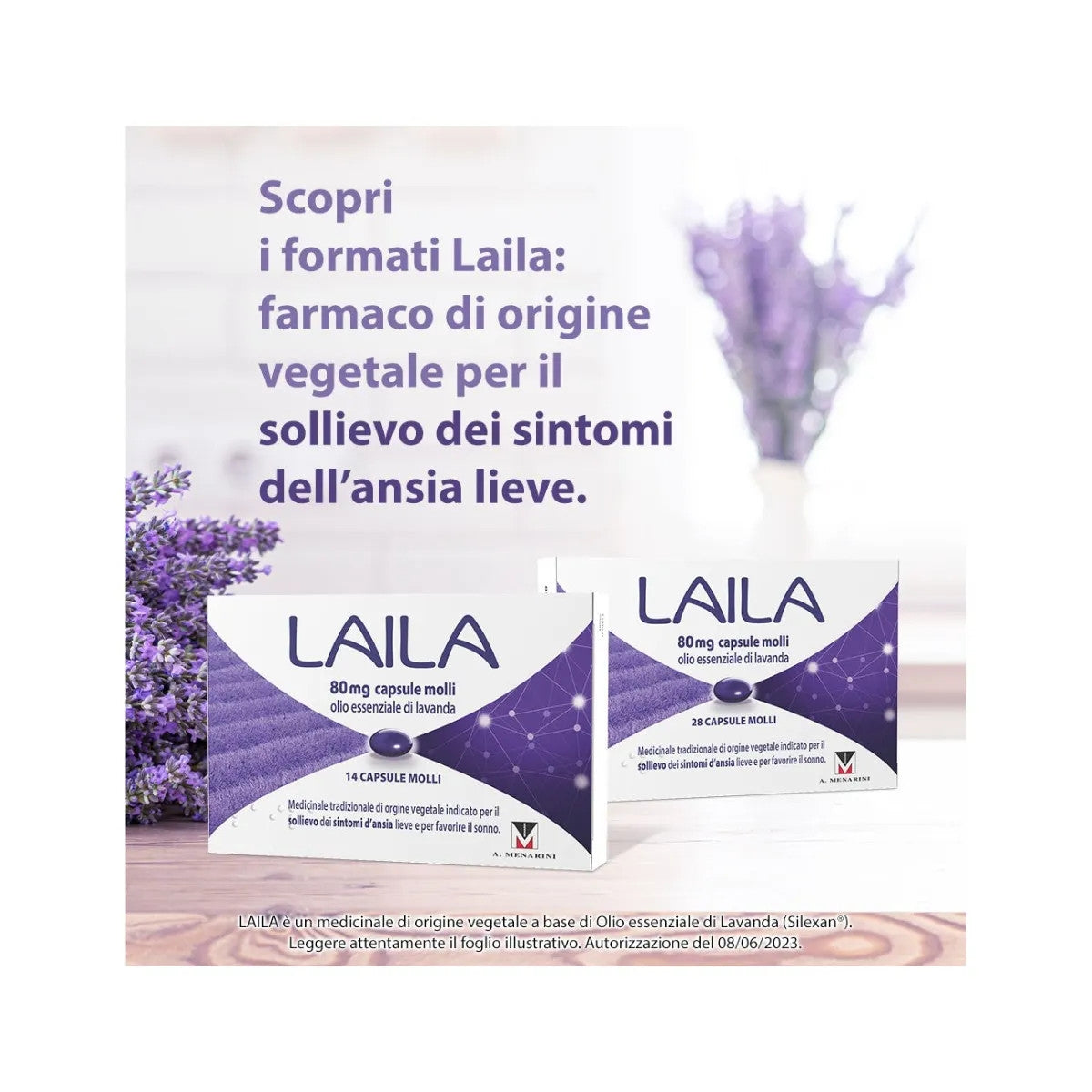 Laila Per Ansia Lieve 14 Capsule Molli-5