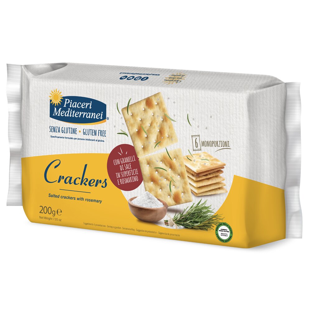Piaceri Mediterranei Crackers 200g-3
