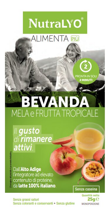NutraLYO Alimenta più gusto Mela e Frutta Tropicale 25 g-1