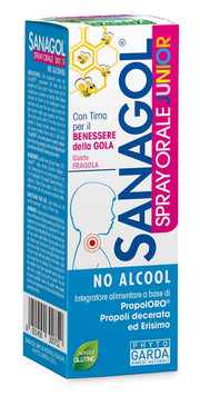 Sanagol Spray Junior Propoli Fragola 20 ml-1