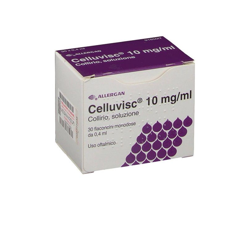 Celluvisc 10mg/ml Collirio 30 flaconcini monodose-1