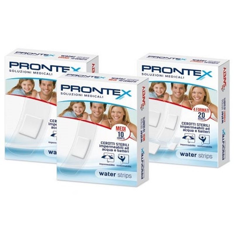 Prontex Water Strips Cerotto 20 Pezzi Assortiti-1