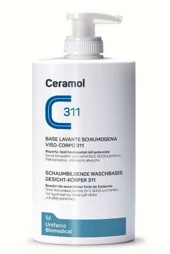 Ceramol 311 base lavante schiumogena viso e corpo 400 ml-2