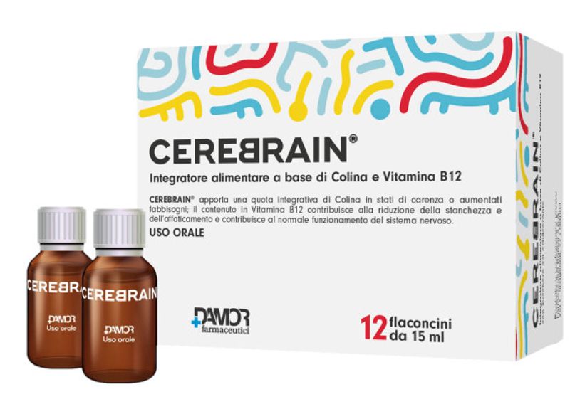 Cerebrain integratore alimentare utile per la memoria 12 flaconcini-1