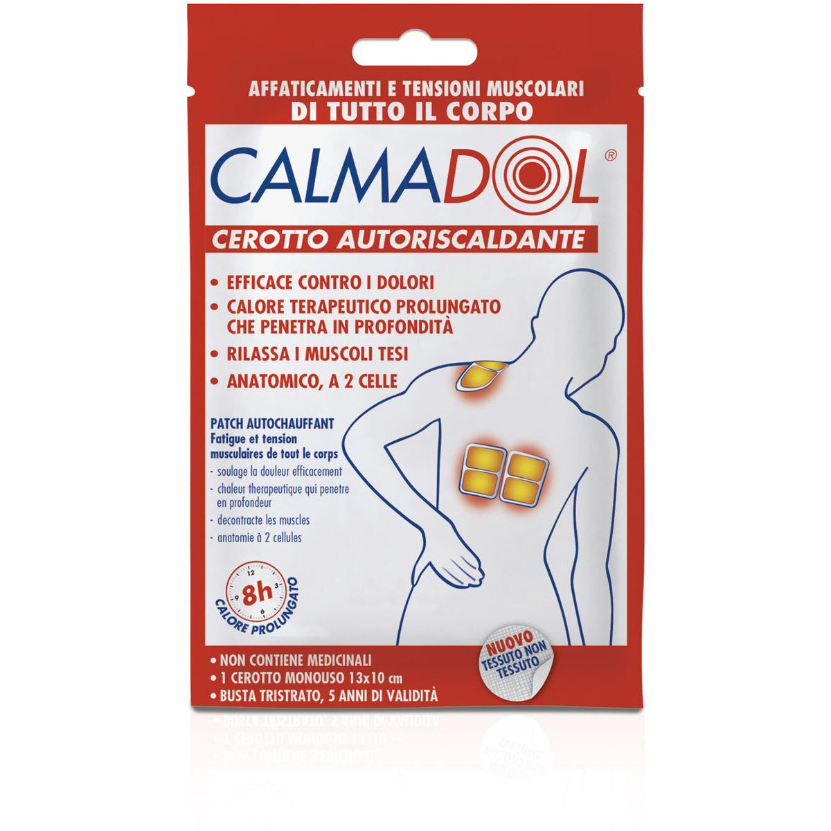 Calmadol Cerotto autoriscaldante 1 pezzo-2