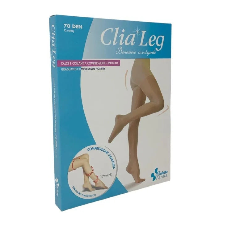 Collant Clialeg 70 Denari Colore Nero Taglia 2-1