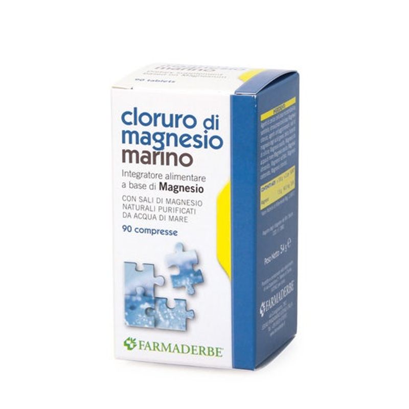 Cloruro Di Magnesio Marino 90 Compresse-1