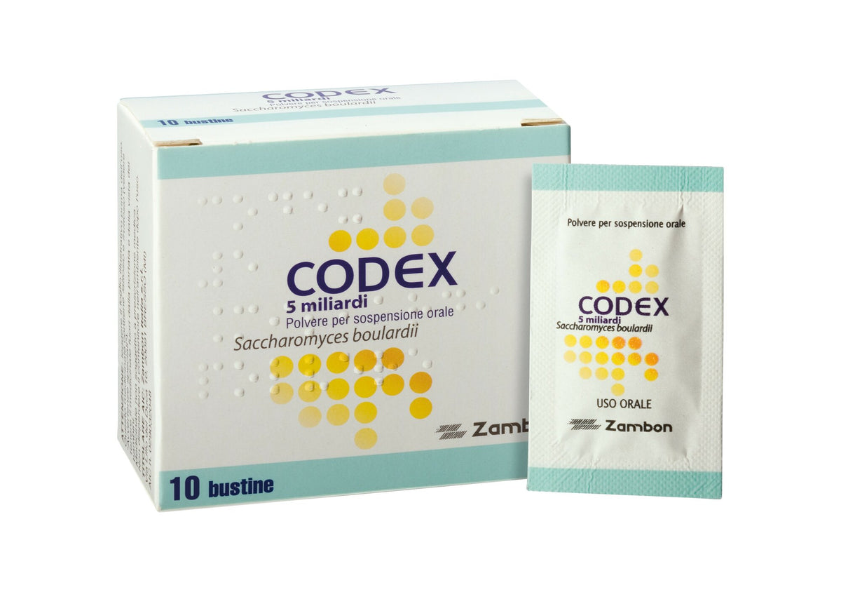 Codex 5 Miliardi Saccharomyces Boulardii polvere per sospensione orale 10 buste-2