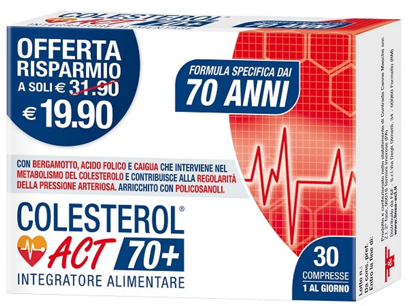 COLESTEROL ACT 70+ 30CPR-1