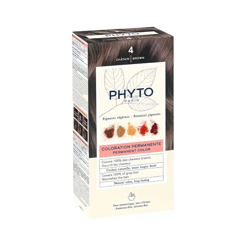 Phyto Phytocolor colorazione permanente per capelli n.4 Castano-1