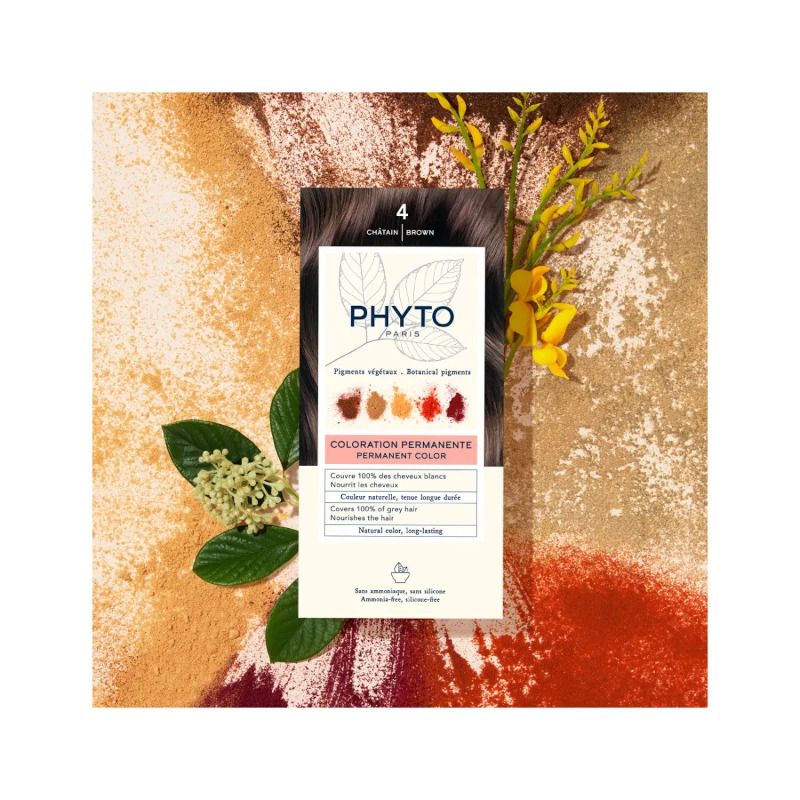Phyto Phytocolor colorazione permanente per capelli n.4 Castano-5