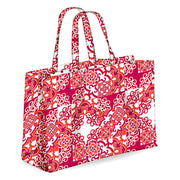 Colors Tote Borsa Mare Reversibile Colore Rosso-1