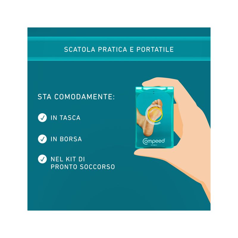 Compeed Cerotti Per Duroni taglia media 6 pezzi-3