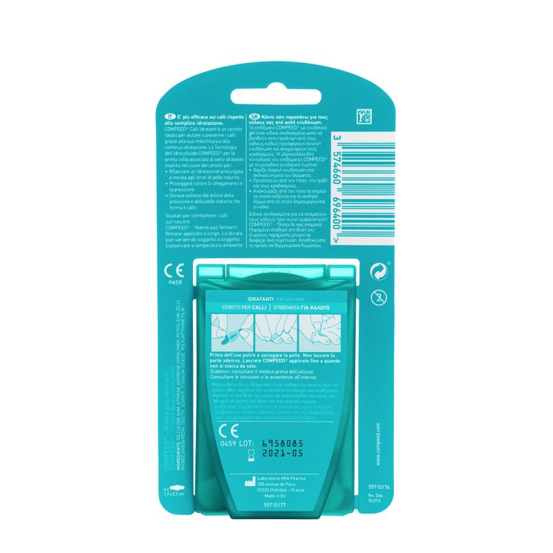 Compeed cerotti per calli idratanti 6 pezzi-2
