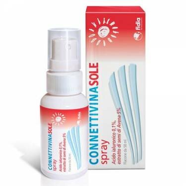 Connettivina Sole spray scottature ed eritemi solari 50ml-1