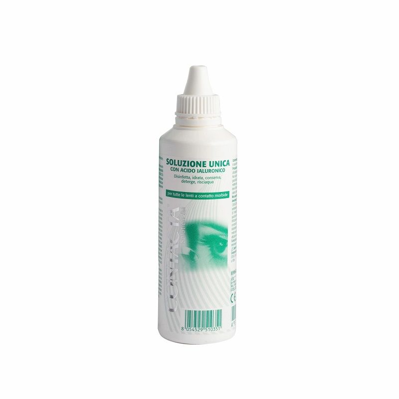 Contacta soluzione unica per lenti a contatto morbide 100 ml-1