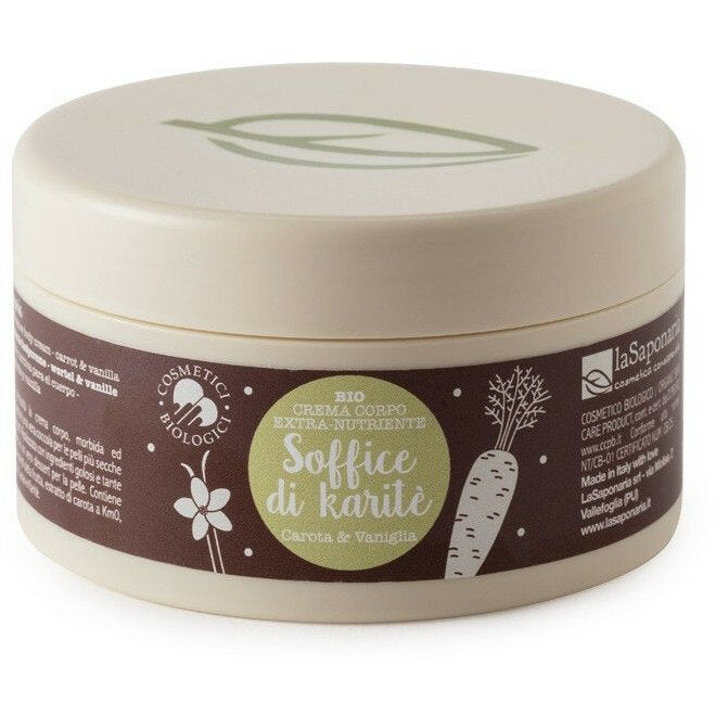 La Saponaria Crema Corpo Nutriente Soffice di Karitè 180ml-2
