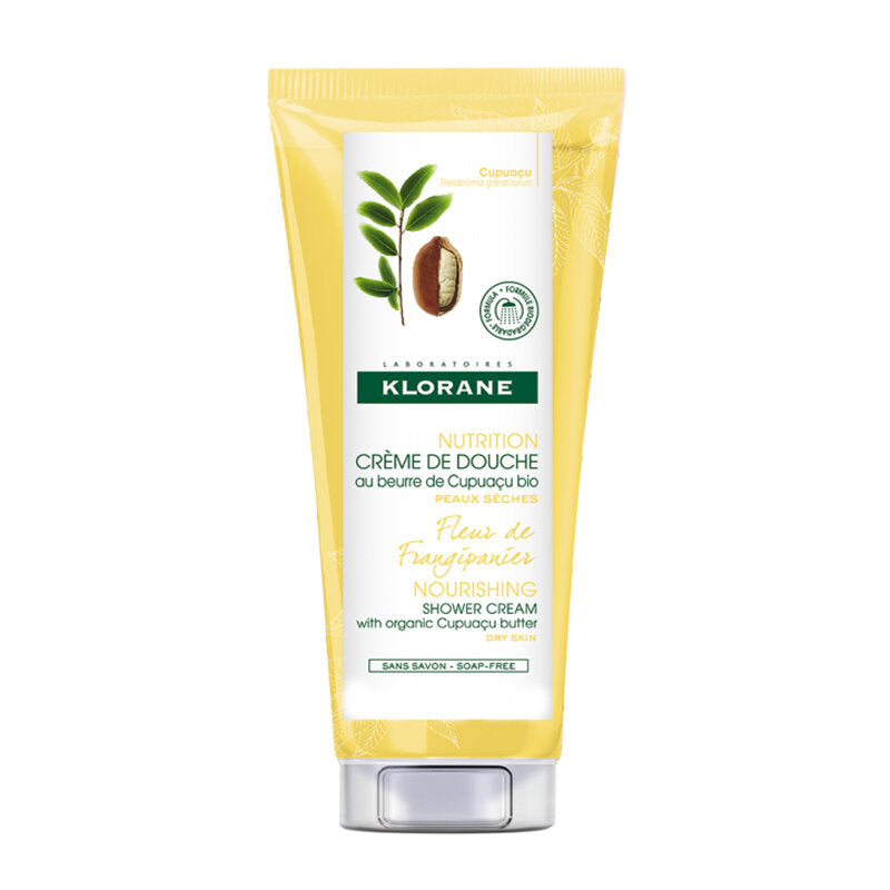 Klorane crema doccia al burro di cupuacu fiore di frangipane 75ml-2