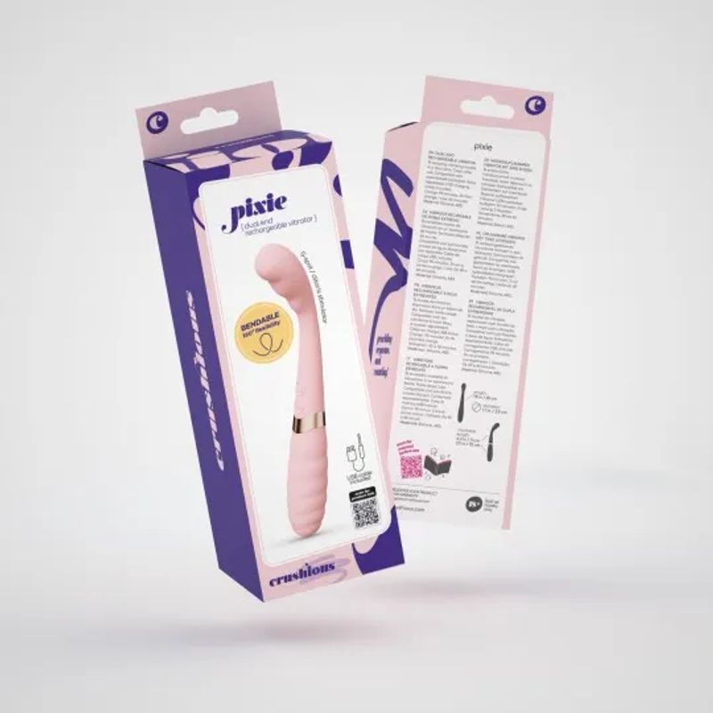 Crushious Pixie Vibratore Doppio-8
