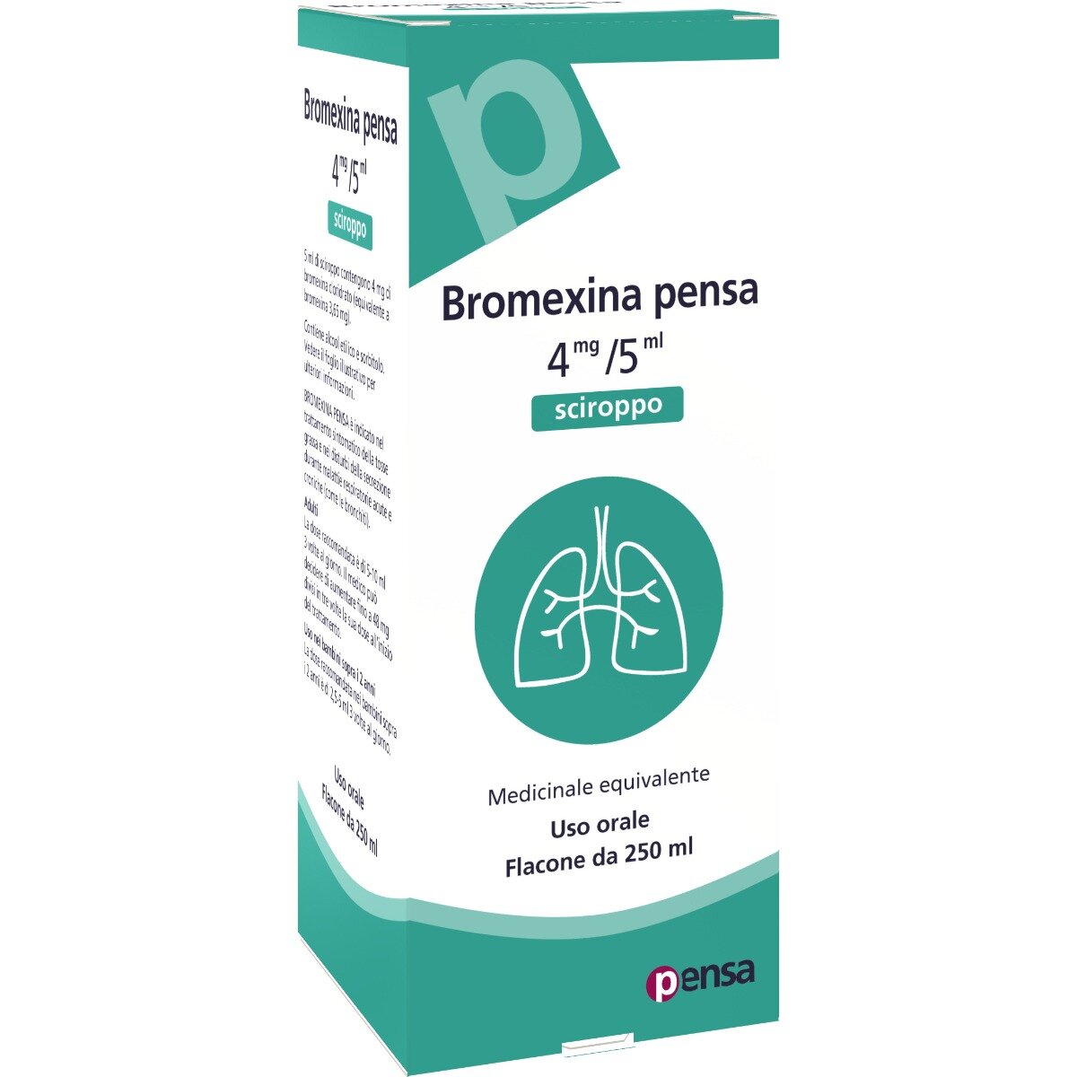 Pensa Bromexina 4 mg/5ml Sciroppo 250 ml-2