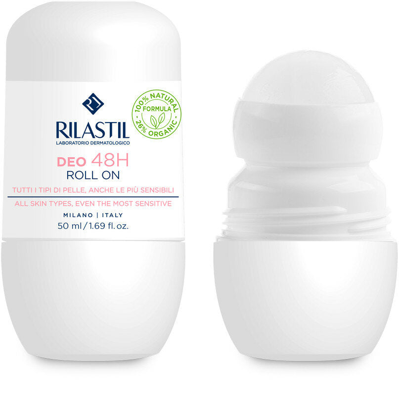 Rilastil Deodorante 48h azione antitraspirante roll on 50ml-2