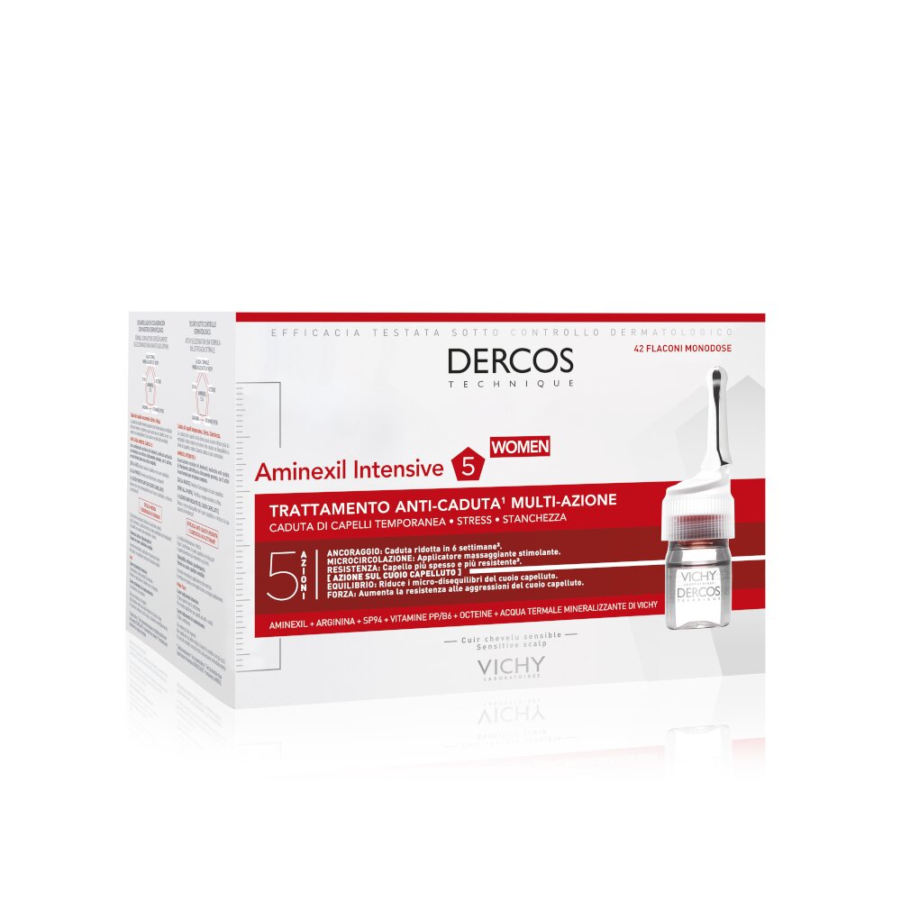 Vichy Dercos Aminexil trattamento anticaduta donna 42 fiale x 6 ml-5