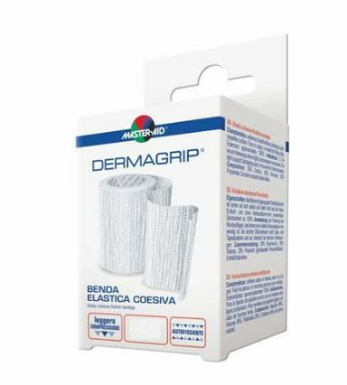 Master Aid Dermagrip Benda Elastica Coesiva cm 12x20 m in trazione-2