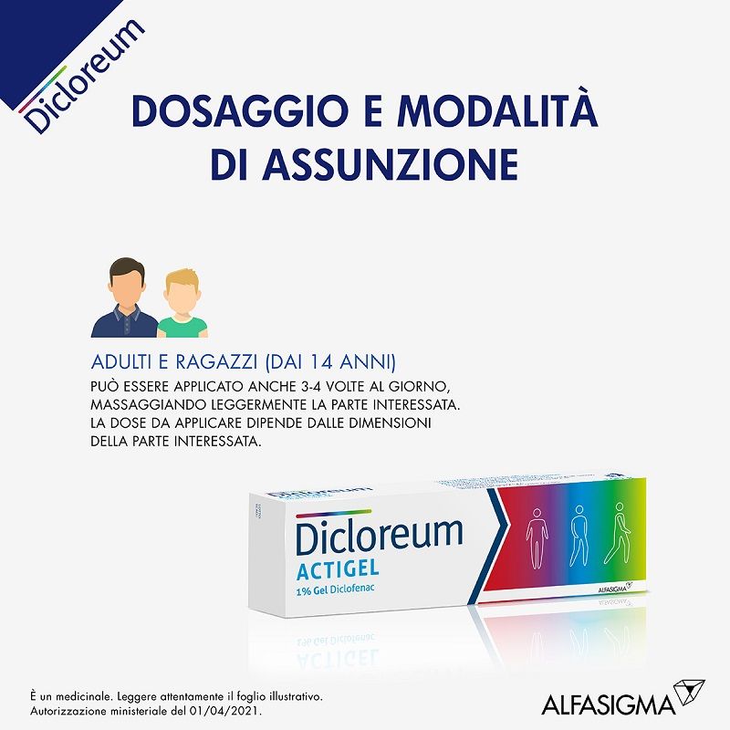 Dicloreum Actigel 1% Gel 100g-3