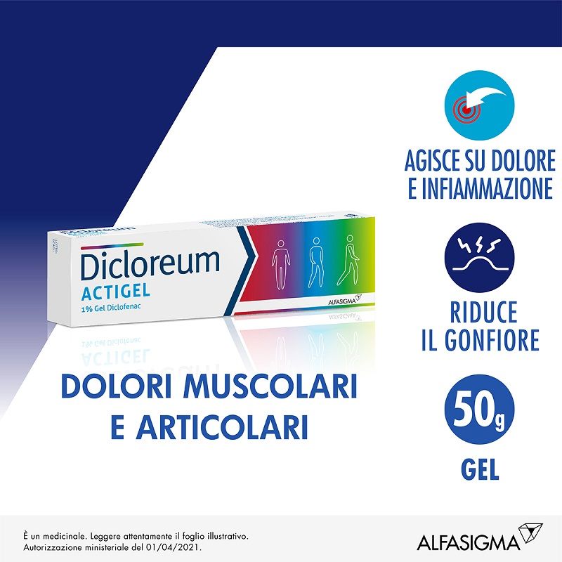 Dicloreum Actigel 50 g-1