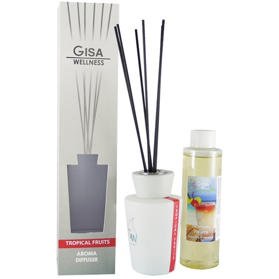 Diffusore Bastoncini Linea White Tropical Fruits-1