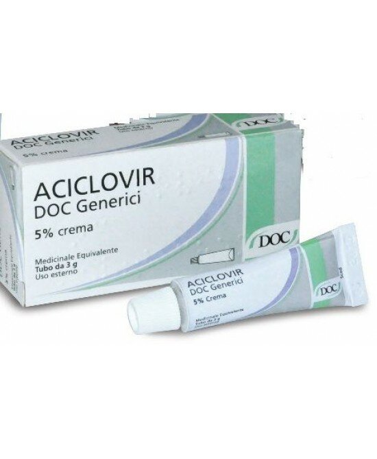 Aciclovir Doc 5% Crema 3g-2