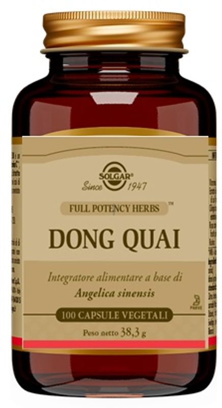 Solgar Dong Quai 100 Capsule Vegetali-1