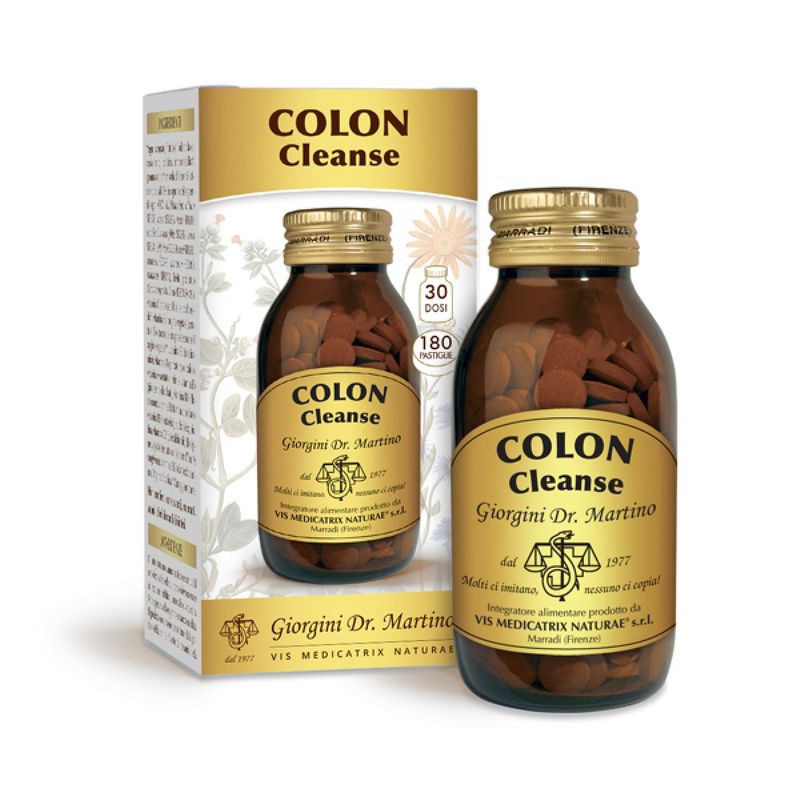 Dr. Giorgini Colon Cleanse volume e consistenza delle feci 180 pastiglie-1