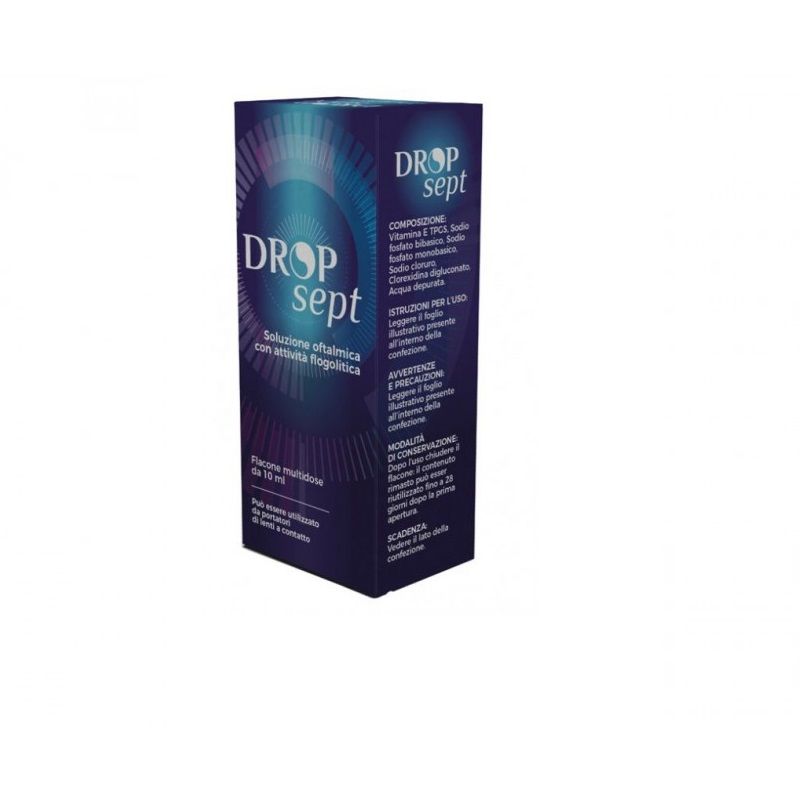 Dropsept Soluzione oftalmica con attività flogolitica 10ml-1