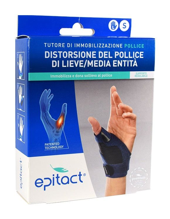 Epitact Tutore Di Immobilizzazione Pollice Destro Taglia S 1 pezzo-0