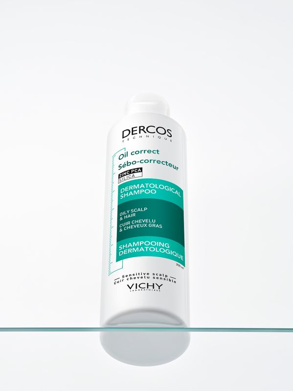 Vichy Dercos Shampoo Sebo Regolatore Trattante Capelli Grassi 200ml-2