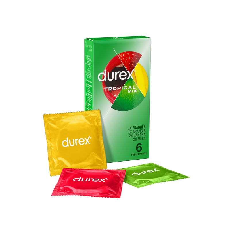 Durex Tropical Mix Profilattici 6 Pezzi-1